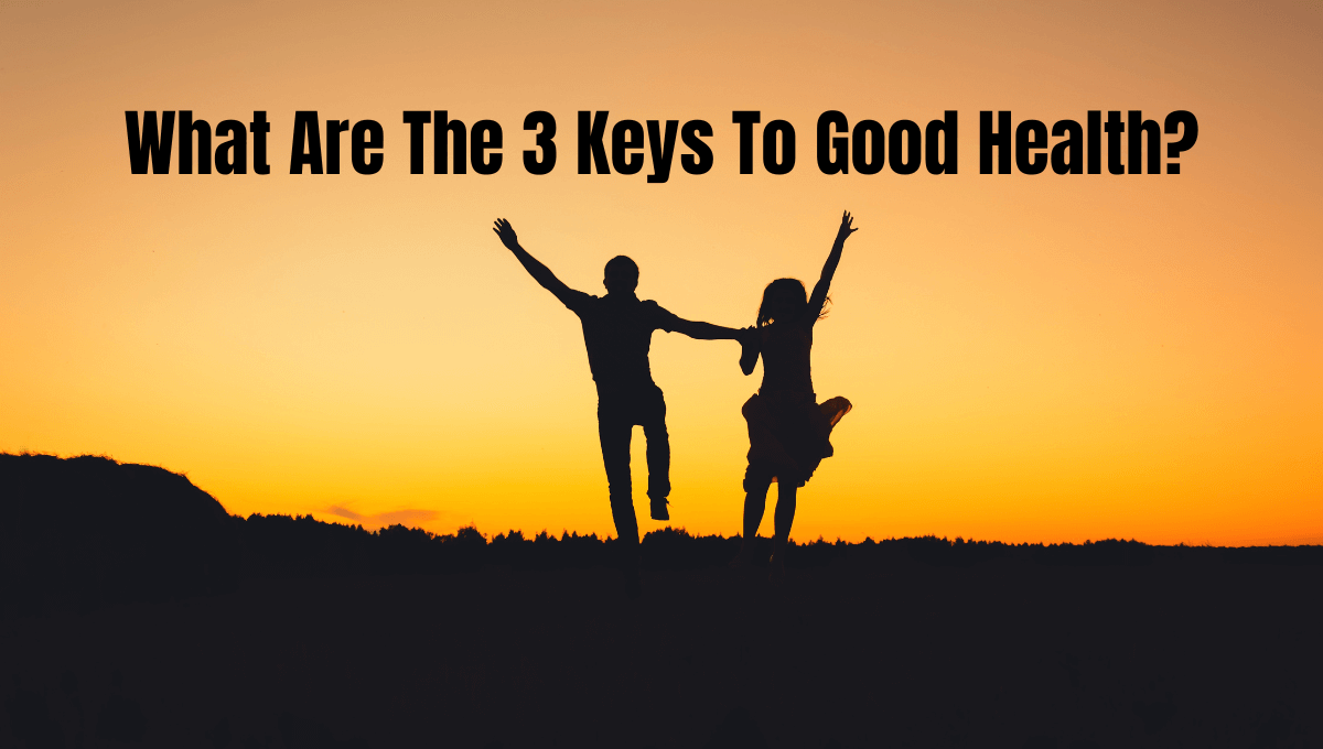 What Are The 3 Keys To Good Health?